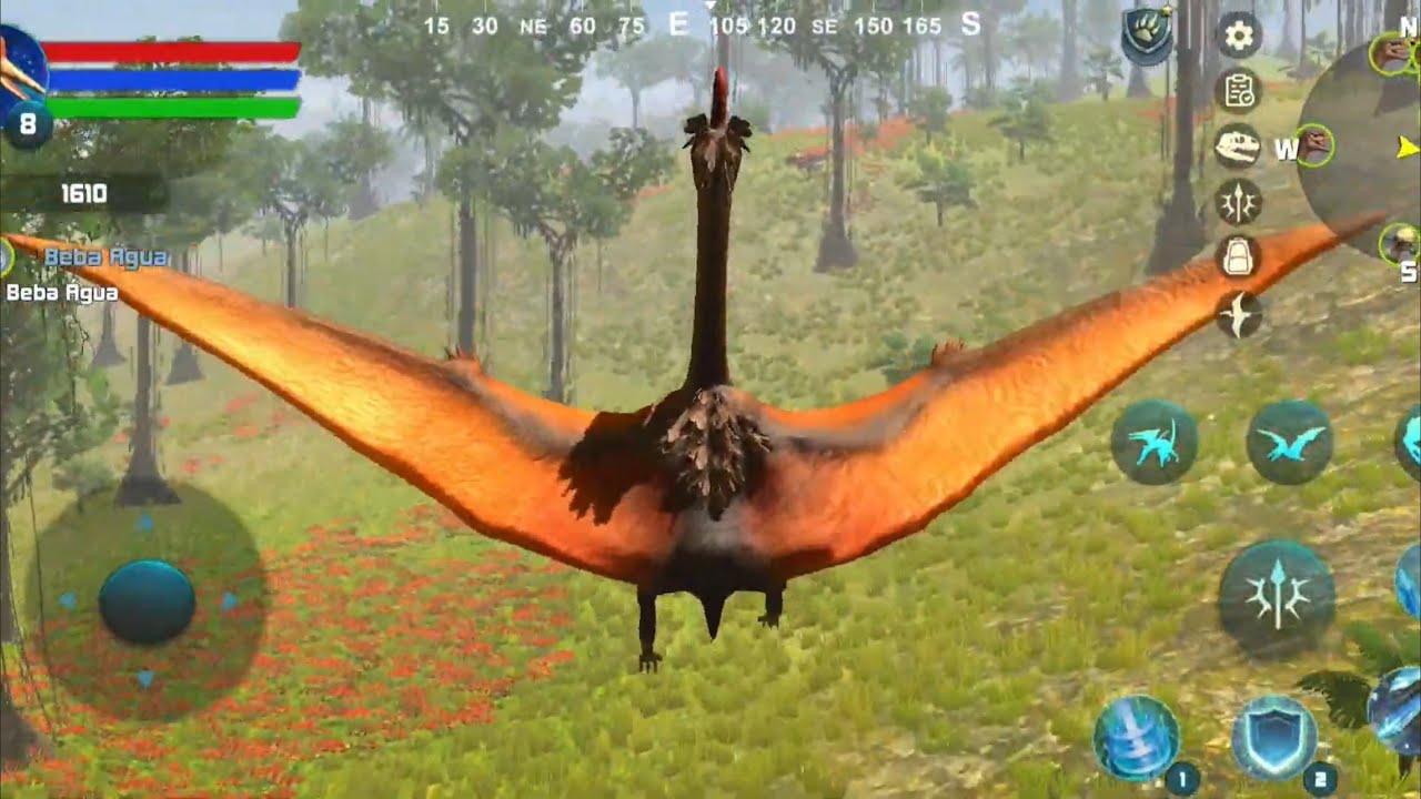 Best Dino Gamer - Quetzalcoatlus Simulator Dinosaur Android Gameplay #dinosaur