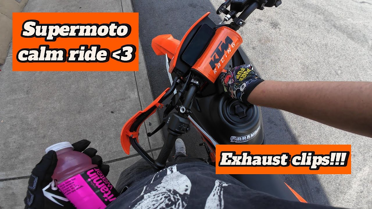 Calm ride on my 390 smcr || RAW exhaust sounds SPEEDPRO MGP!!