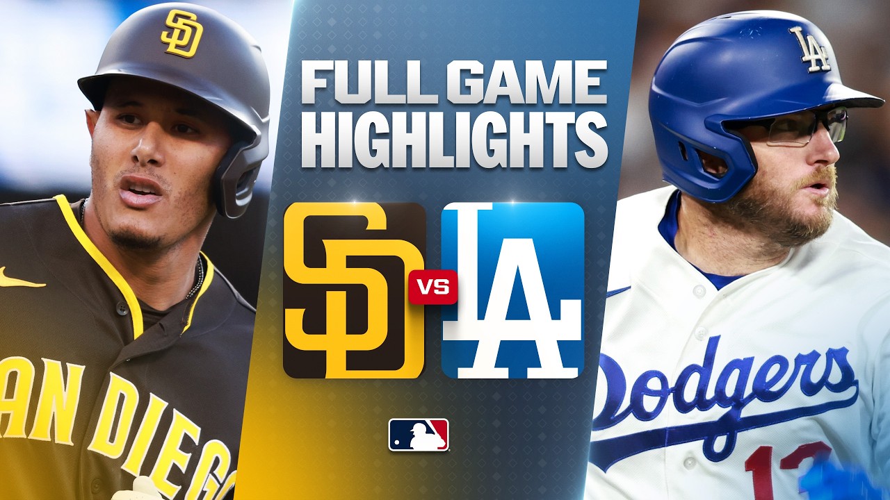 PADRES vs. DODGERS: Official Full Game Highlights (July 2) | 2026 MLB Season