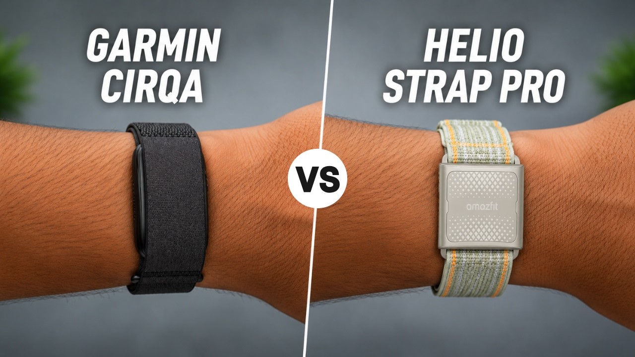 Garmin CIRQA против Amazfit Helio Strap Pro &mdash; какой фитнес-трекер выбрать?