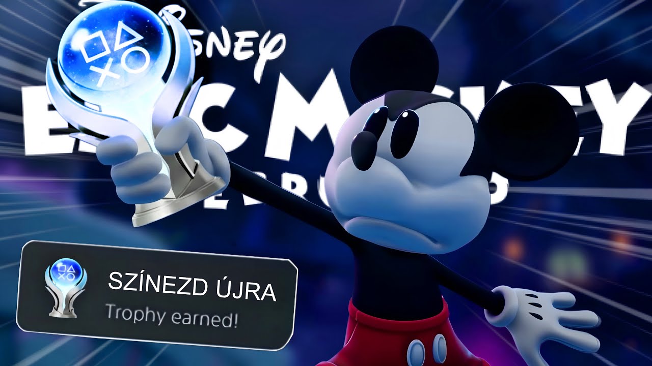 Kiplatináztam Az Epic Mickey Rebrushed-t Hogy Neked Ne Kelljen…
