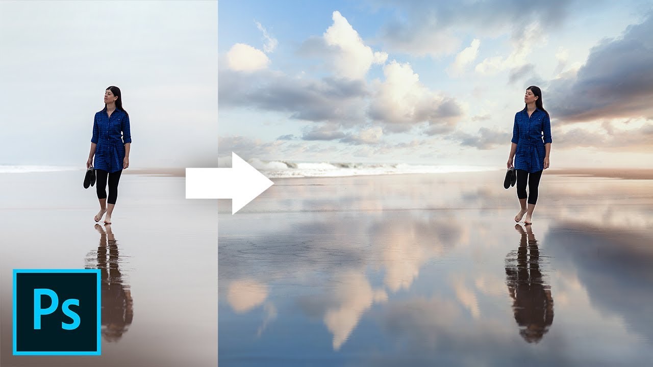 From Flat to Fantastic Using Reflections in Photoshop!