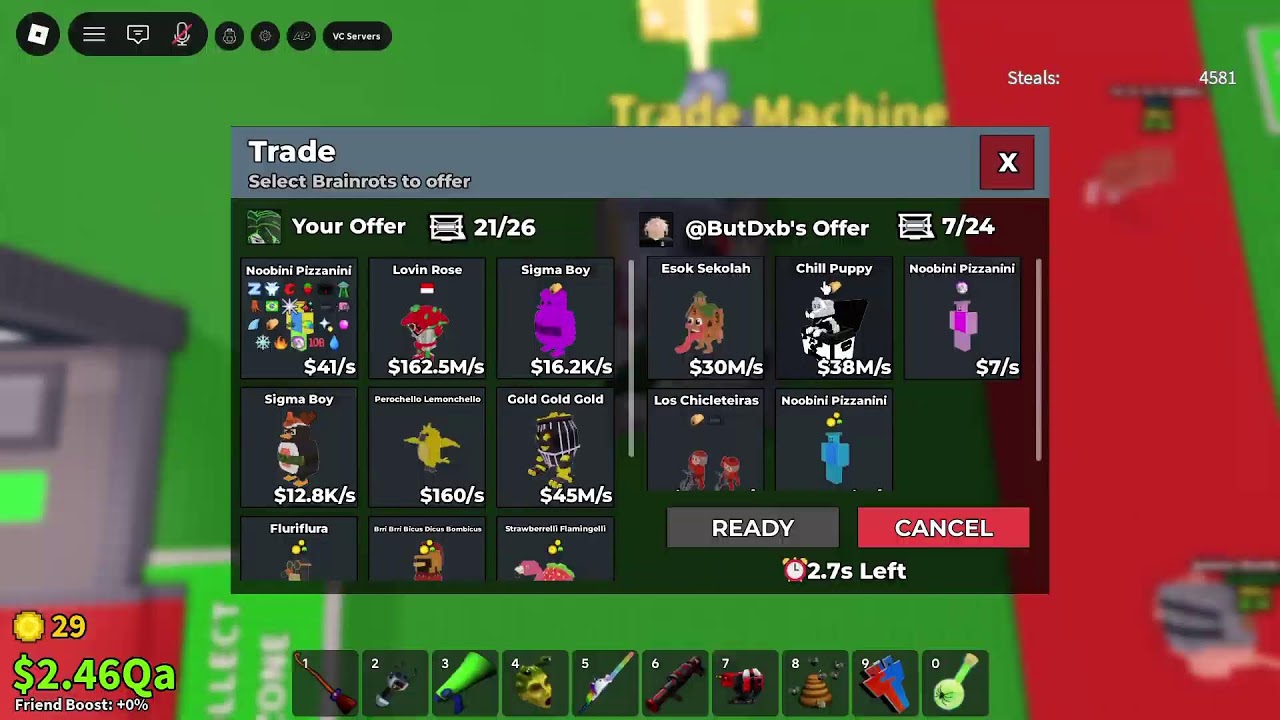 trading for tob tobi tob tob and gangangzeli trulala