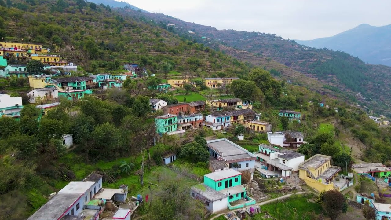 जखोली गाँव : आसमान से देखें नज़ारे 