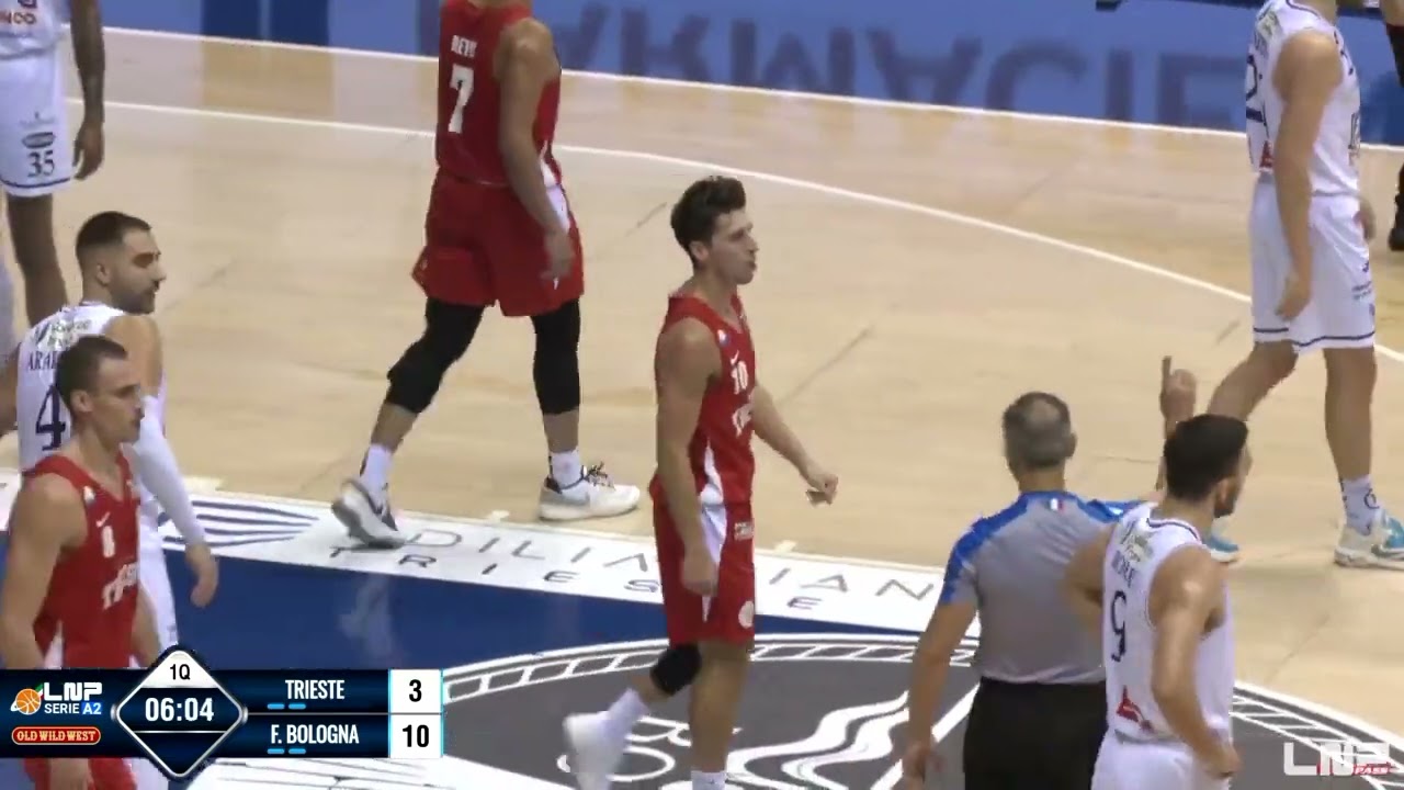 Full Game Deshawn Freeman Trieste vs Flat Service Fortitudo Bologna Italy Serie A2 Old Wild West