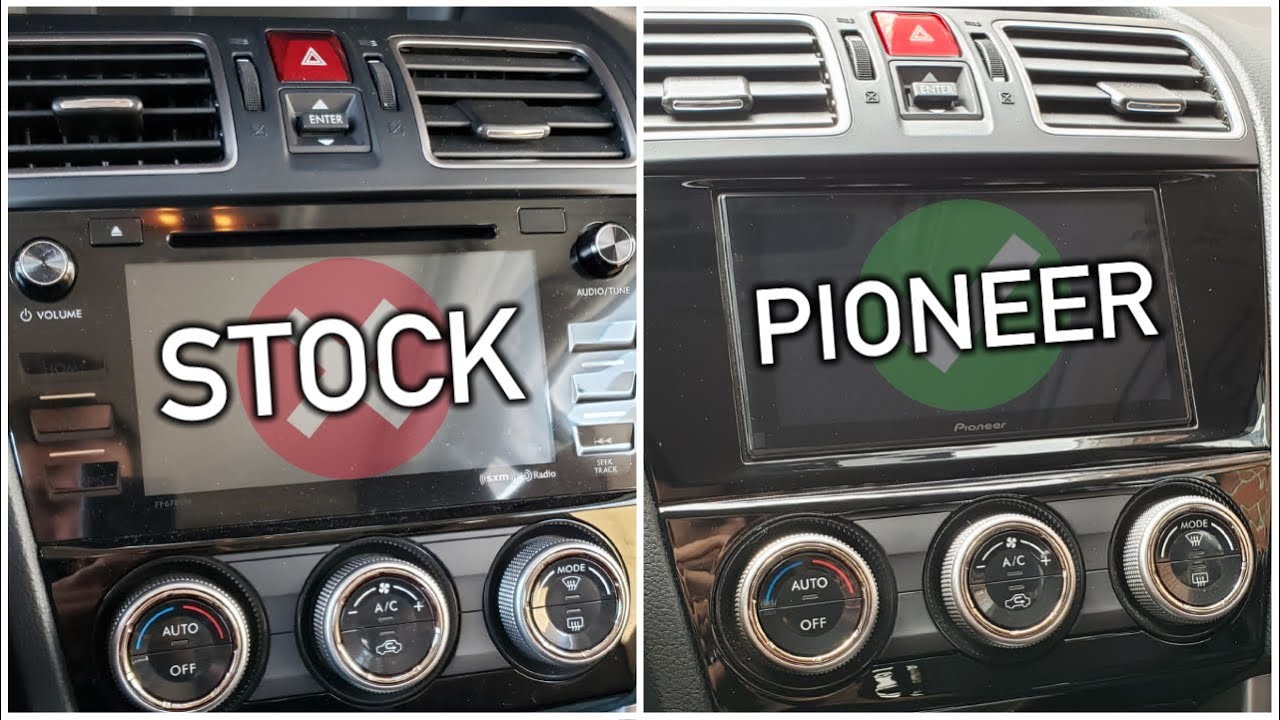 PIONEER HEAD UNIT INSTALL! | 2017 SUBARU FORESTER XT