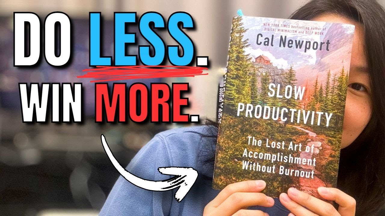 Slow Productivity by Cal Newport (Book Summary)