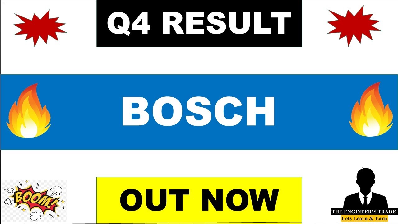 Bosch Q4 Results 2025 | Bosch Results Today | Bosch Share Latest News | Bosch Dividend 2025