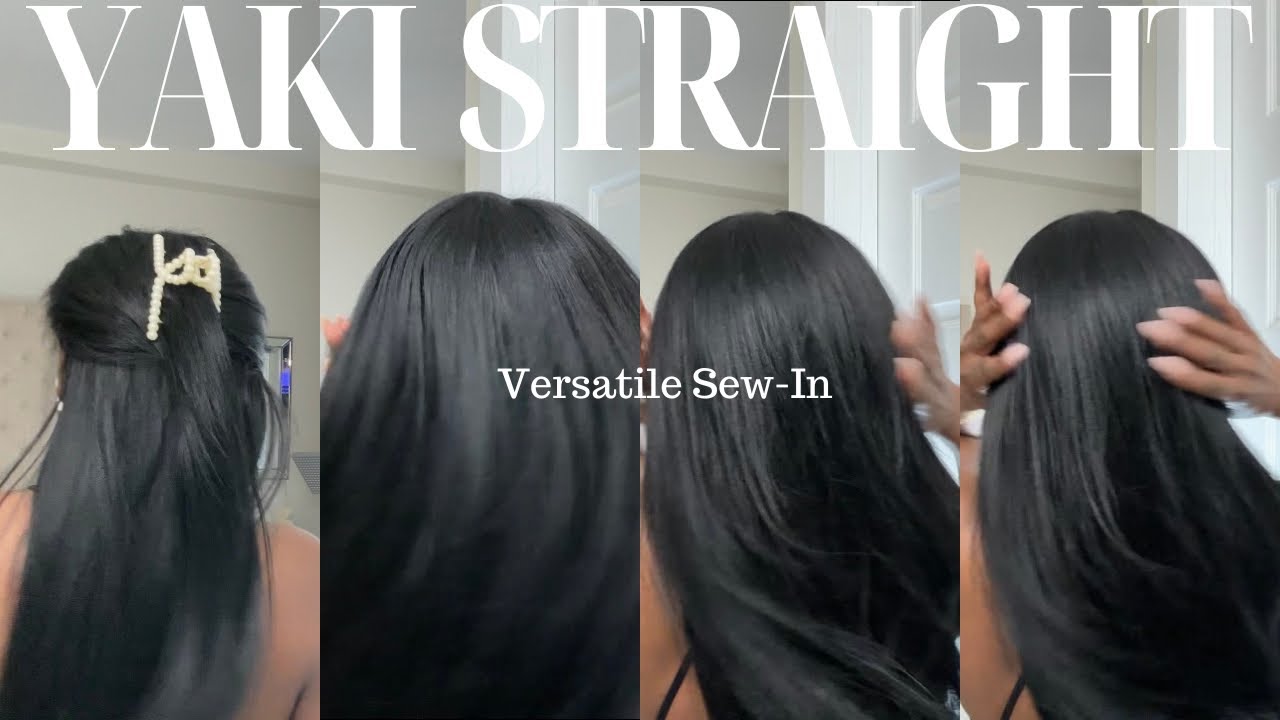 Versatile Old School Yaki Straight Sew In Part 1