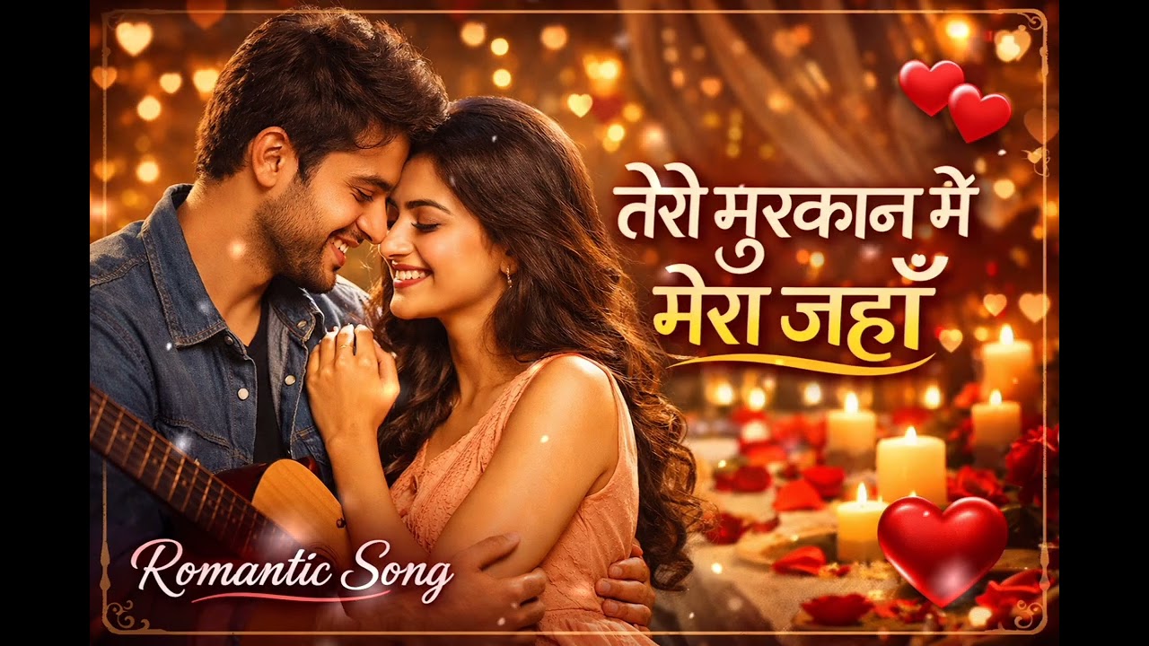 Teri Muskaan Mein Mera Jahan ❤️ | New Romantic Love Song 2026 | Hindi Love Song