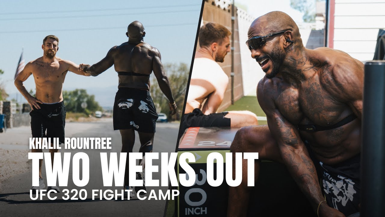 Khalil Rountree & Jonathan Haggerty in Fight Camp Together
