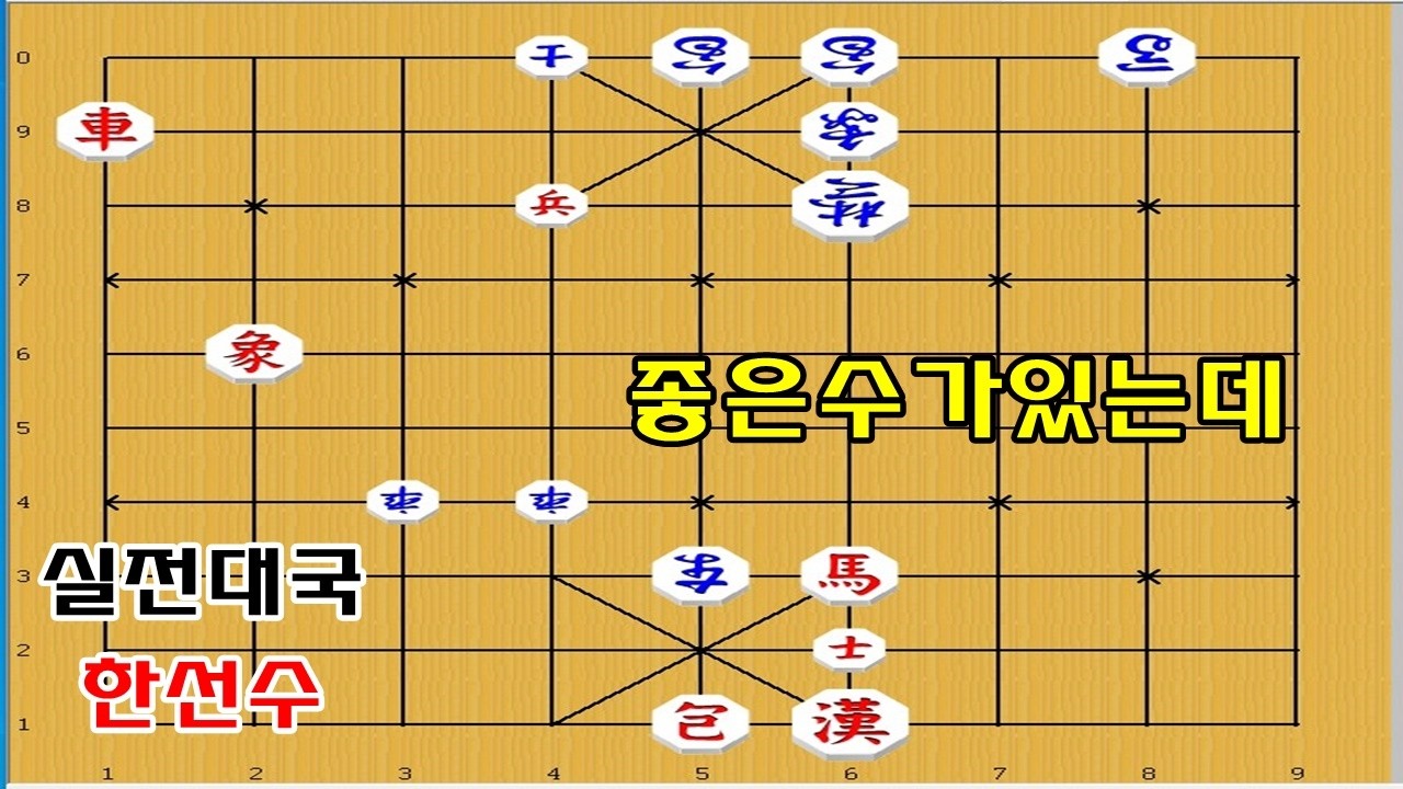 실전서 이런급소자리는 놓치지마시길 - 장기[장기실전]