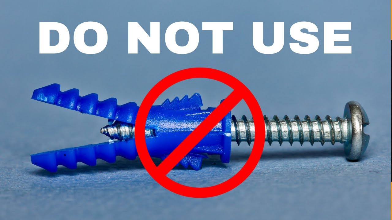 Настенные анкеры — используйте это вместо этого!