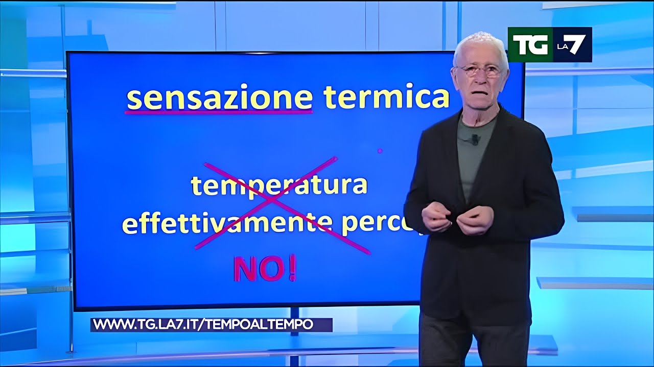 Temperatura PERCEPITA? NO, grazie!