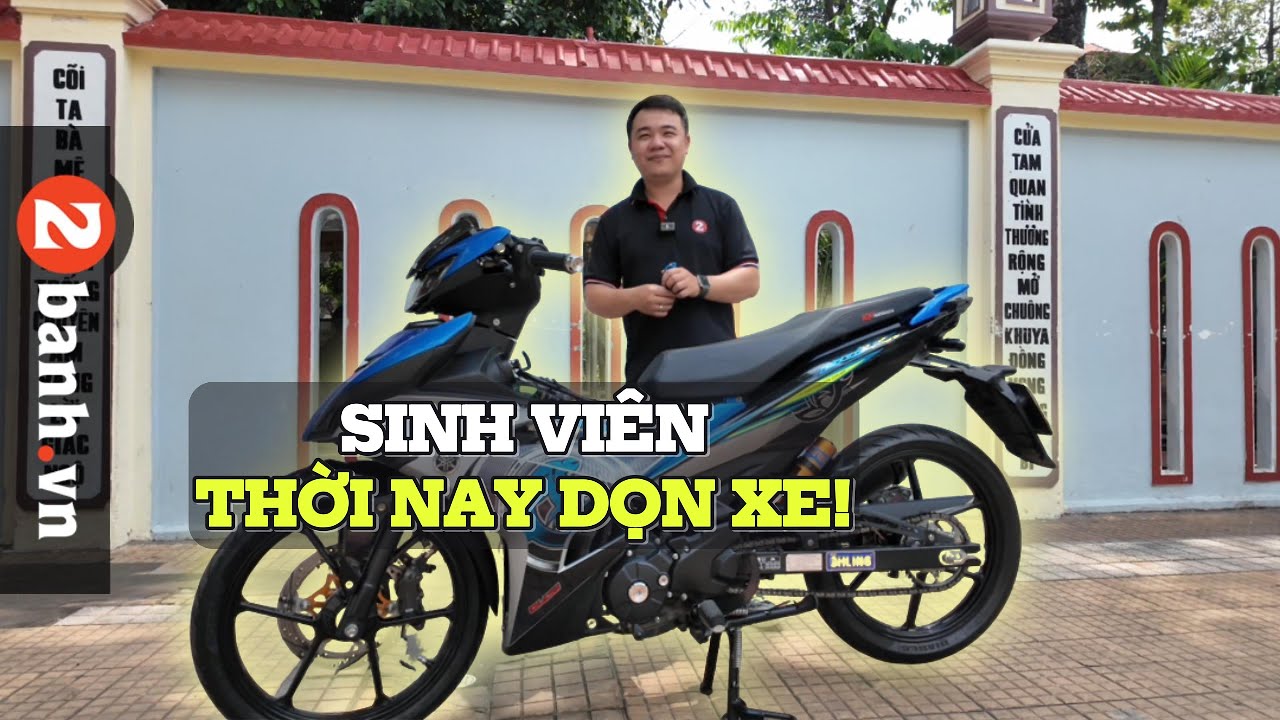 Sinh vi&ecirc;n thời nay dọn Exciter 150 đầy t&acirc;m huyết thế n&agrave;y AE thấy sao?| 2banh.vn