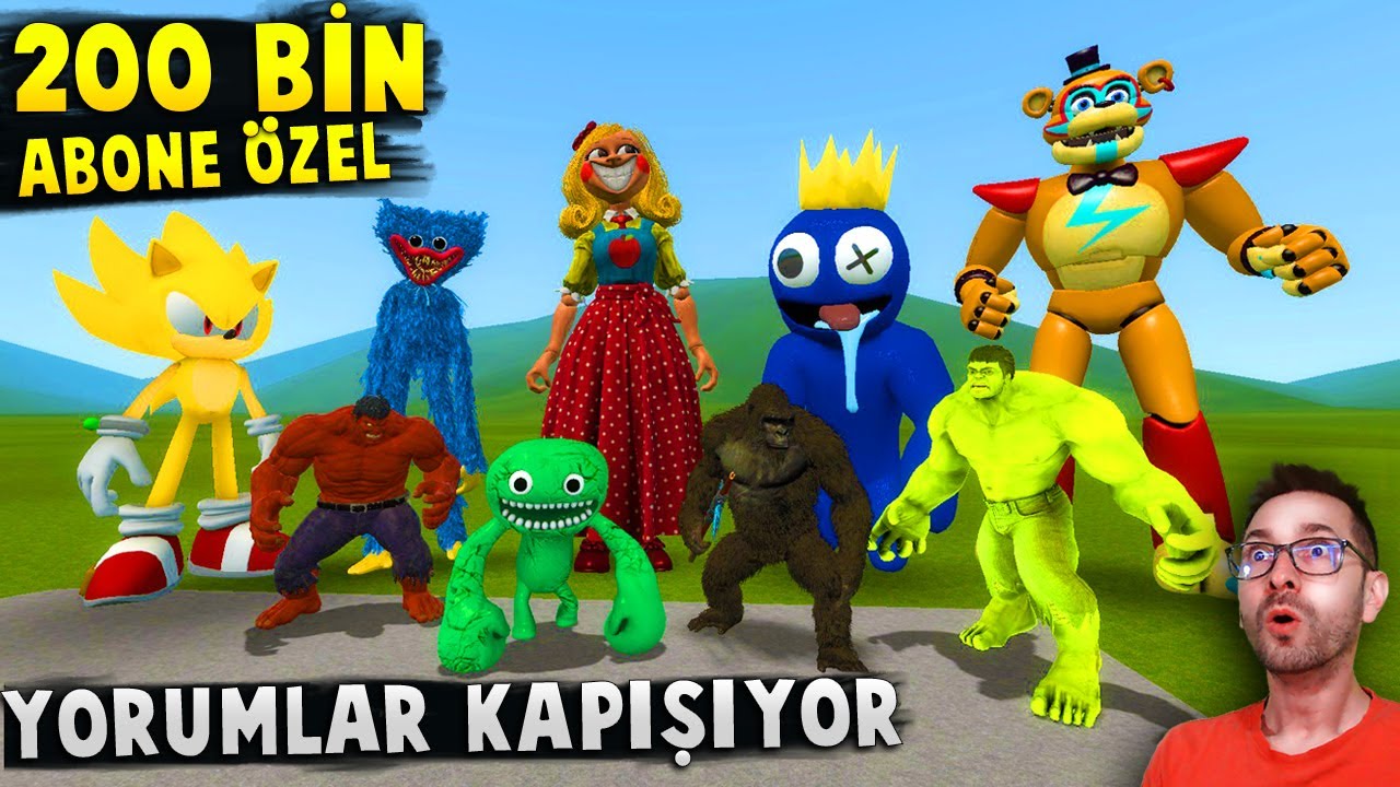 Yorumlarınız 200 Bin Aboneye Özel Kapışıyor G-Mod #yorumlarkapışıyor