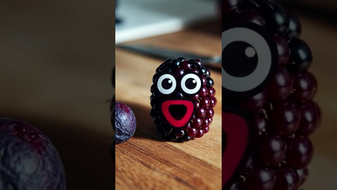 Ожина  хоче щоб її з'їли смачною