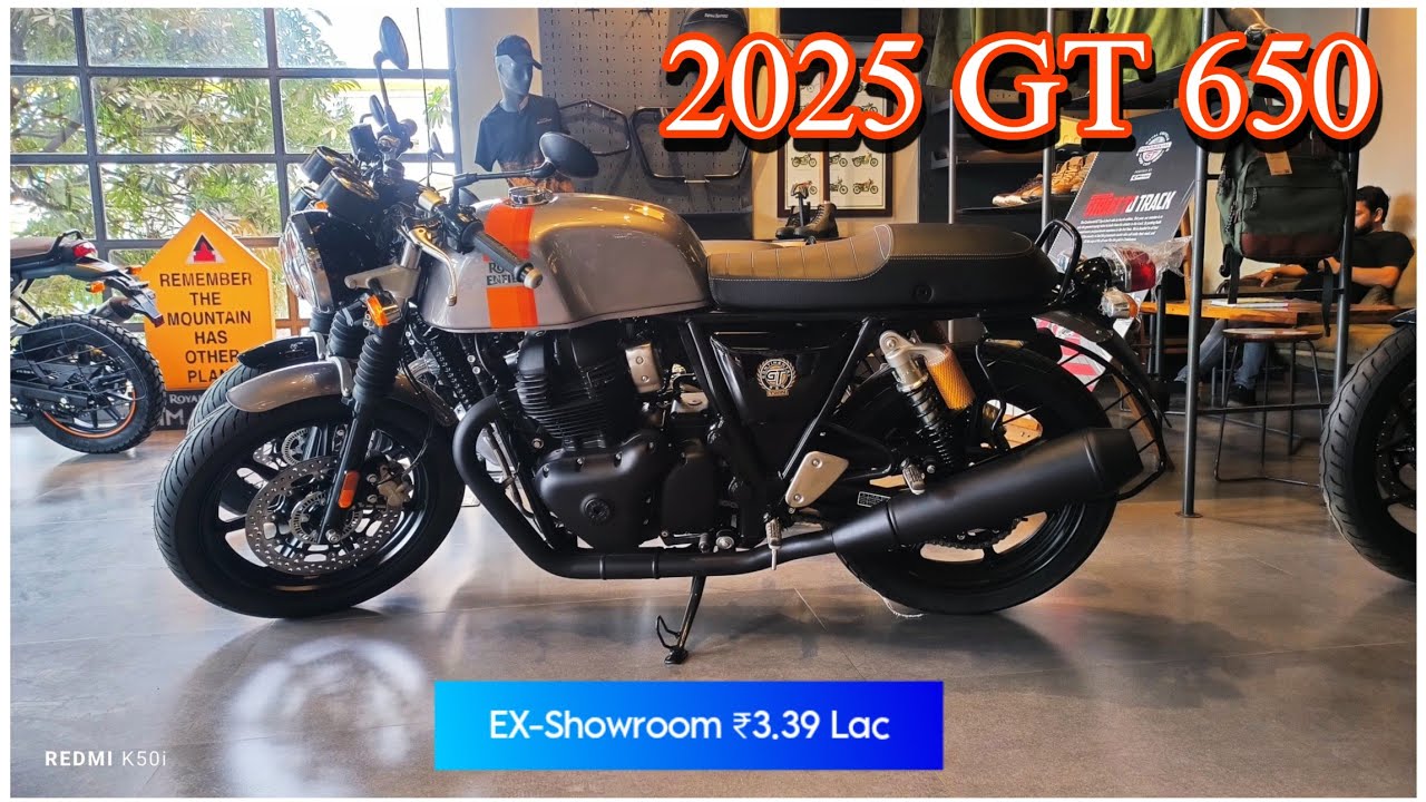 2025 RE Continental GT 650 🔥 || REV & RIDE || #continentalgt650