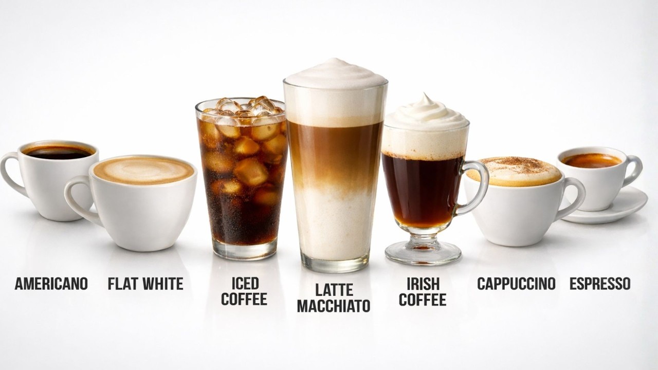 Every Coffee Explained in 8 Minutes