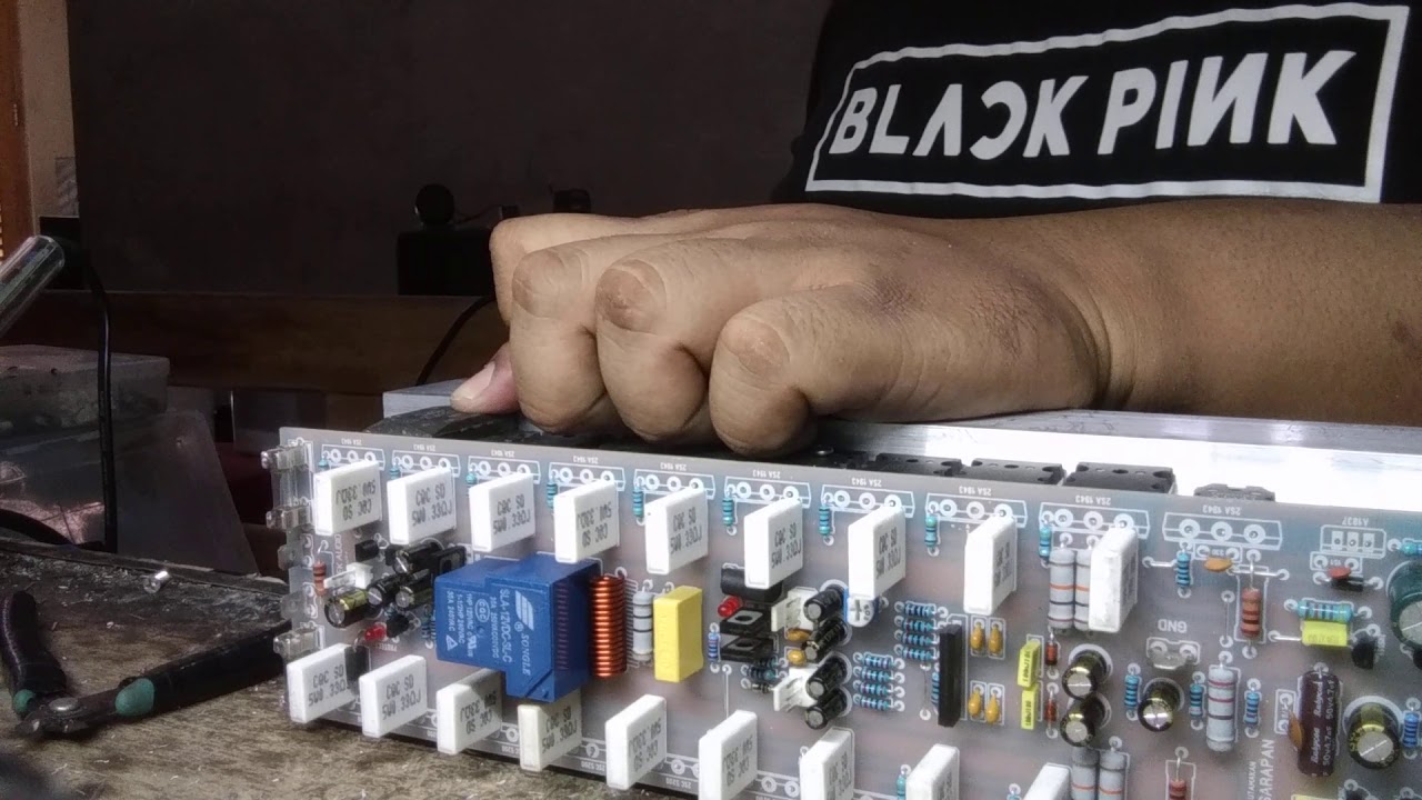PEMASANGAN TRANSISTOR FINAL
