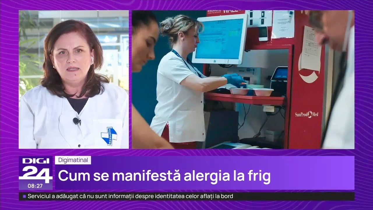 Alergia la frig – Dr. Adriana Cămuescu | SANADOR