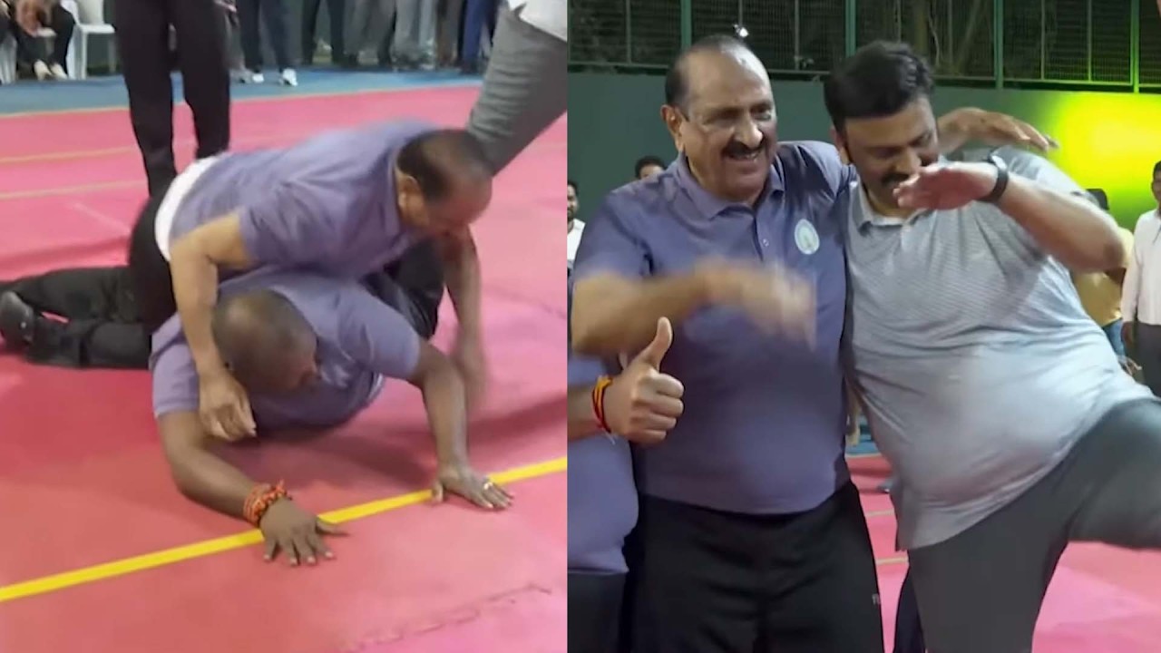 Kabaddi లో గెలిచి తొడ గొట్టిన Raghu Rama Krishna Raju | TDP MLAS Played Kabaddi | Trending Telugu