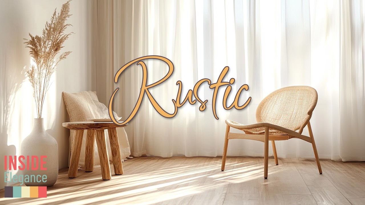 Rustic Minimalist Interior Design Ideas: Transform Your Home with Simple, Natural Elegance