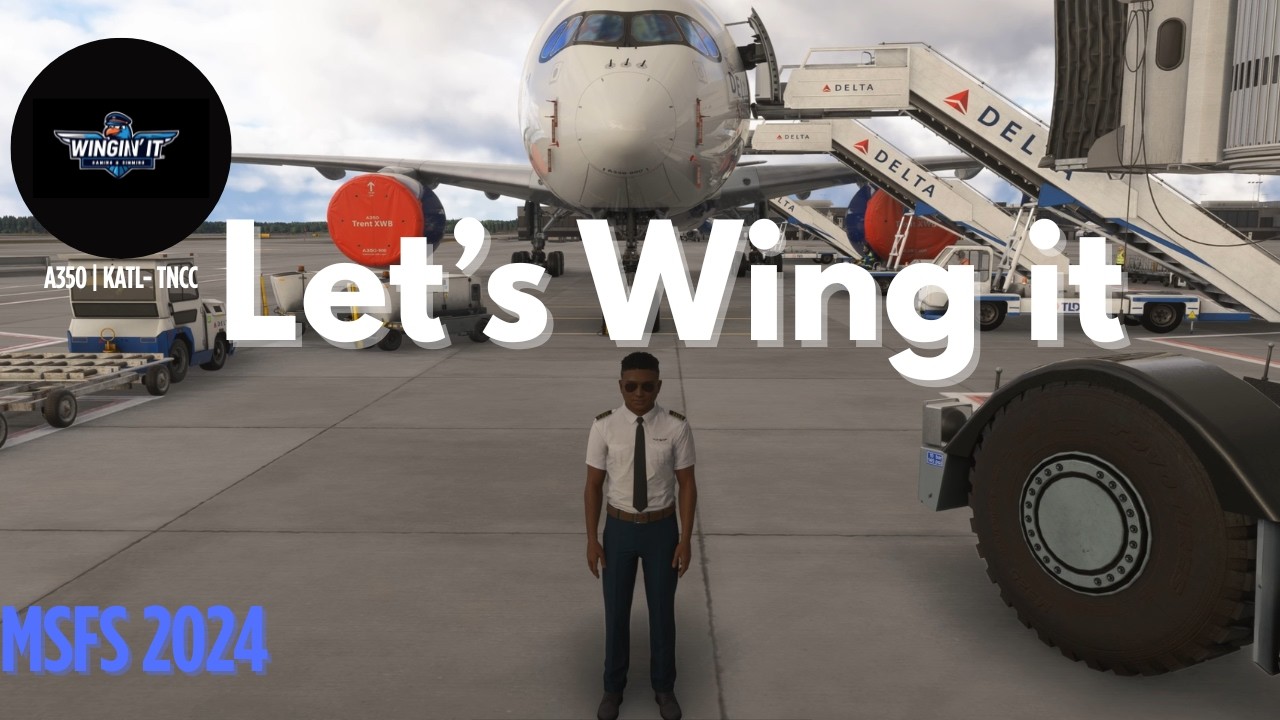 Atlanta to Curaçao in the iniBuilds A350 | MSFS 2024 Cinematic Flight ✈️🌴