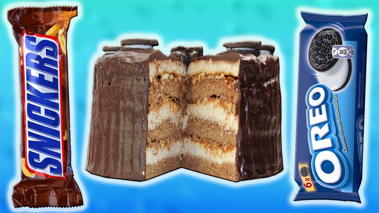Огромный ТОРТ СНИКЕРС с Печеньем OREO. Торт Snickers. Супер Рецепт!