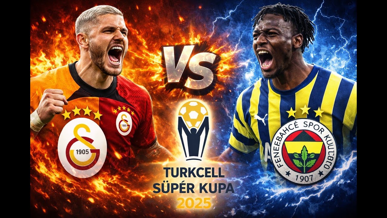 Galatasaray vs Fenerbahçe | Turkcell Süper Kupa Finali | FC26 4K 60FPS Maç Özeti( TÜRKÇE SPİKER)