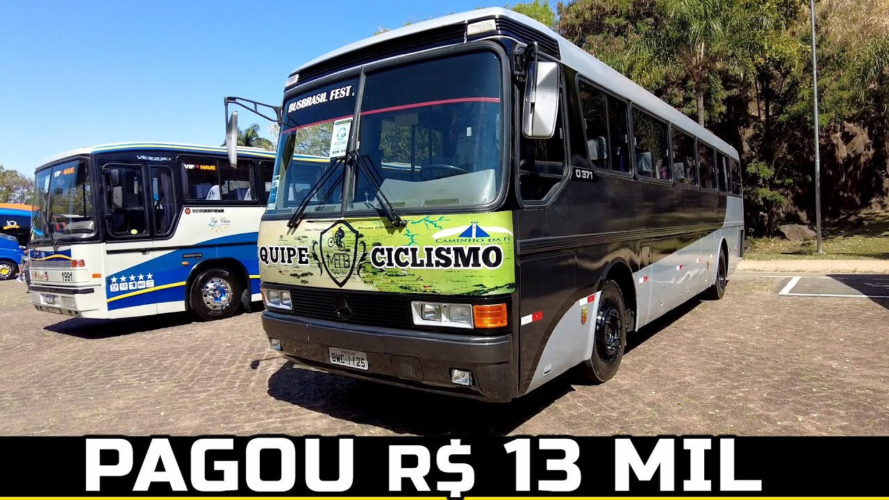 COMO GANHAR DINHEIRO COM ÔNIBUS VELHO ANO 1991? MONOBLOCO MERCEDES BENZ O371R