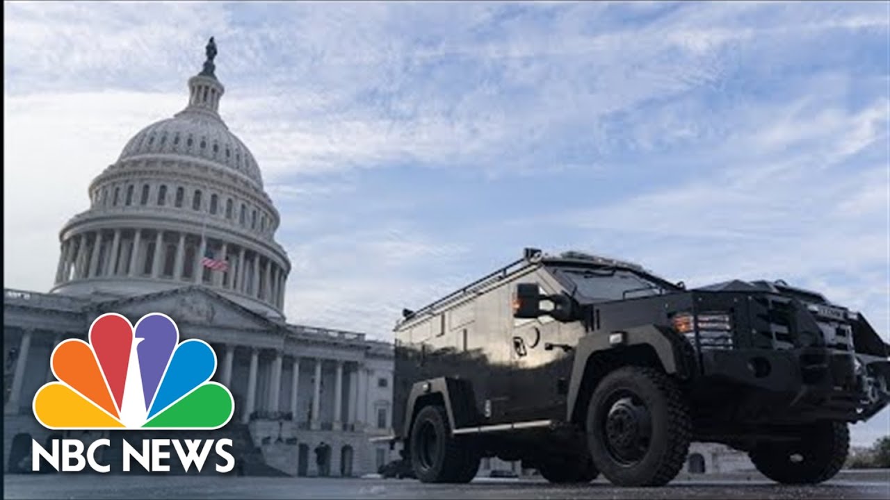 Capitol Police On High Alert One Year After Jan. 6 Riot