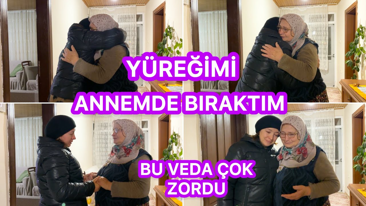 EN ZOR VEDA‼️YÜREĞİMİ ANNEMDE BIRAKTIM🥺EŞİME İŞ TEKLİFİ‼️YÜREĞİM DAYANMADI AMA‼️USTAMIZ GELDİ‼️KÖY😍