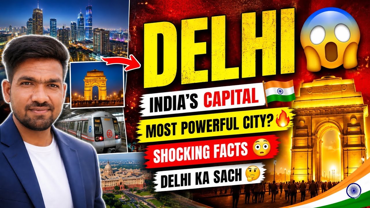DELHI | Rich or Poor? | India's Capital City Facts |