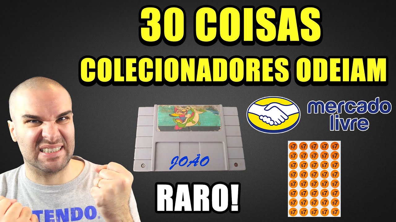 30 Coisas Que Colecionadores De Games ODEIAM -  No Modo Alborghetti