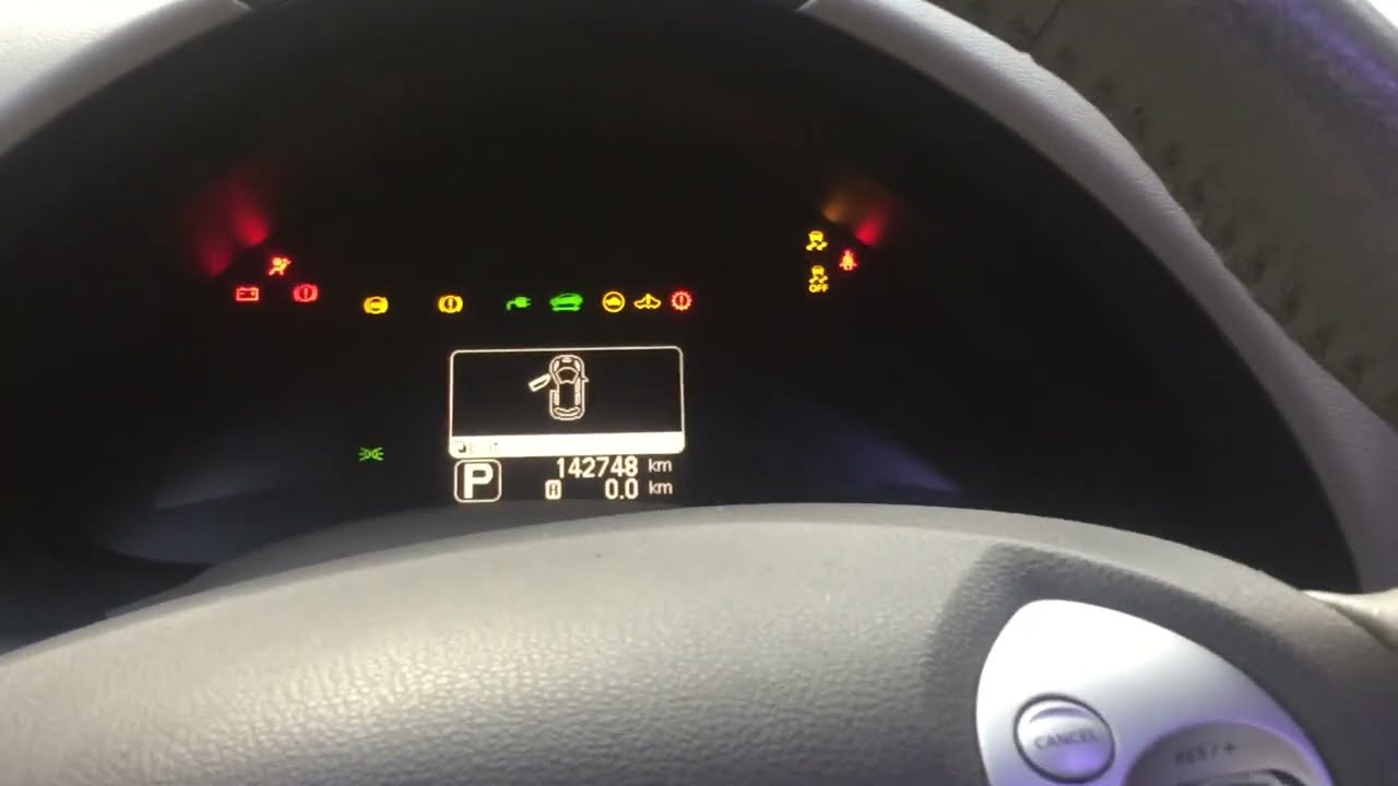Nissan Leaf nawiewMOD 1/2 0 poboru prądu po włączeniu nawiewu
