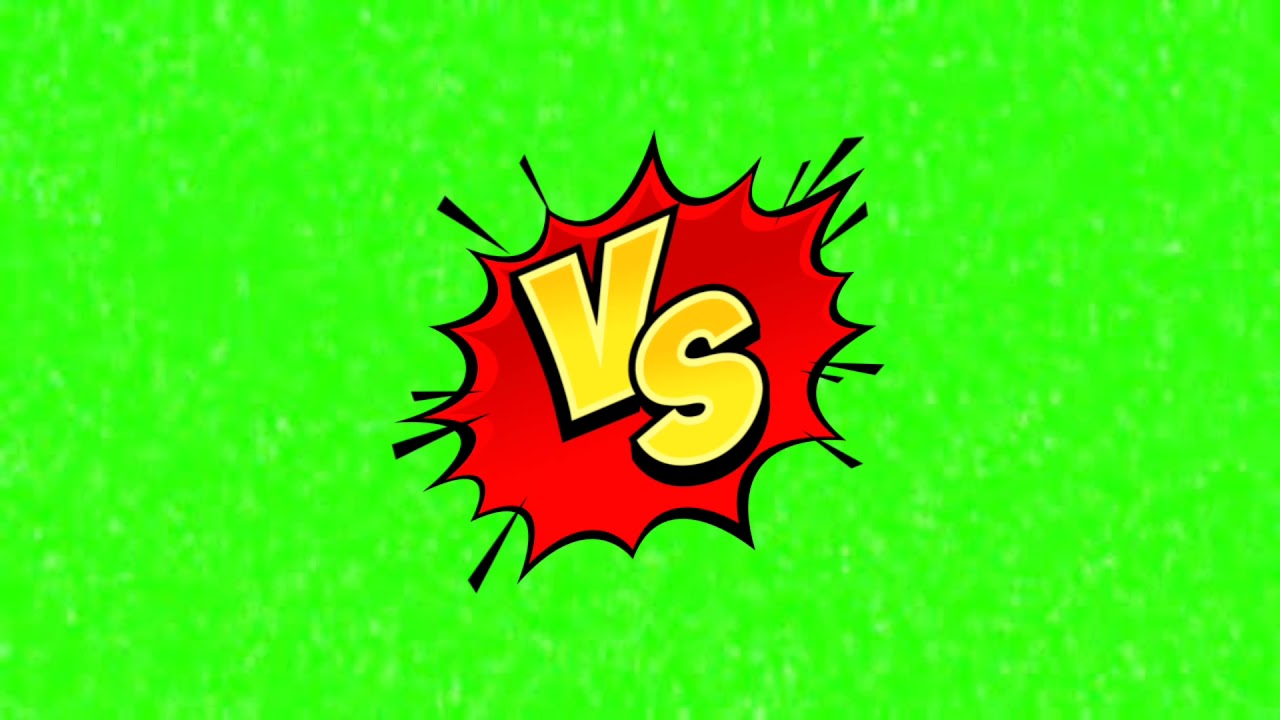 Versus | Green Screen Animation #sv Creative