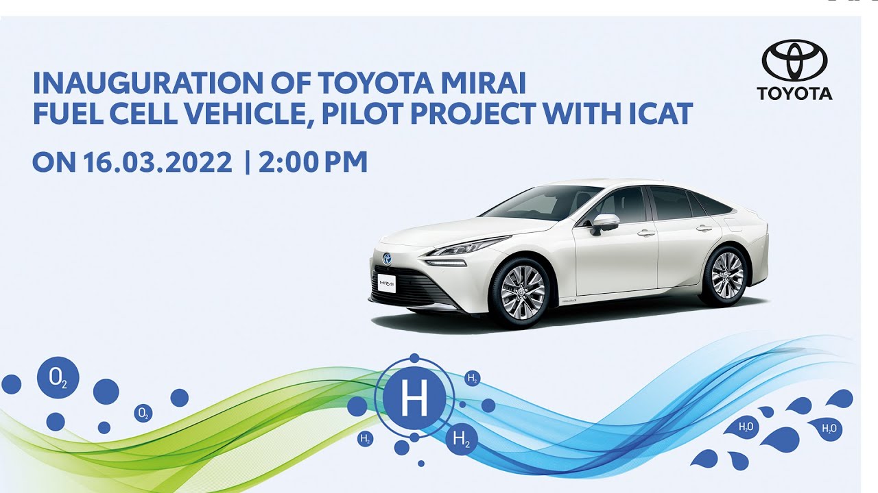 Inauguration of Toyota Mirai - Pilot Project