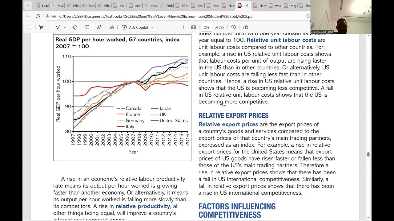 Economics AL(International Competitiveness)