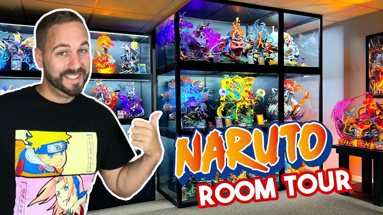 ПОЛНАЯ коллекция статуэток Наруто 🍥 | Room Tour Showcase 2022