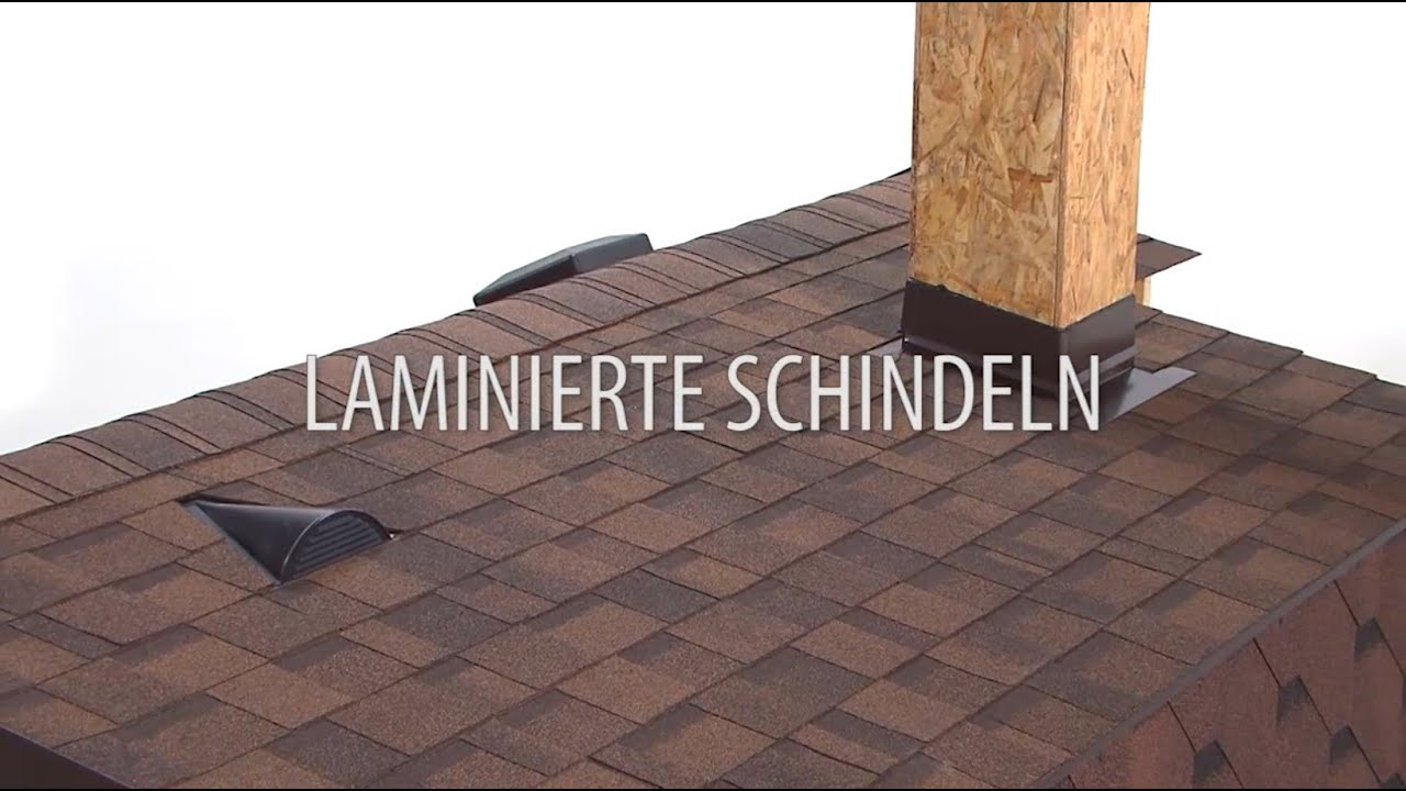 Verlegung von laminierten Strukturschindeln IKO-Cambridge