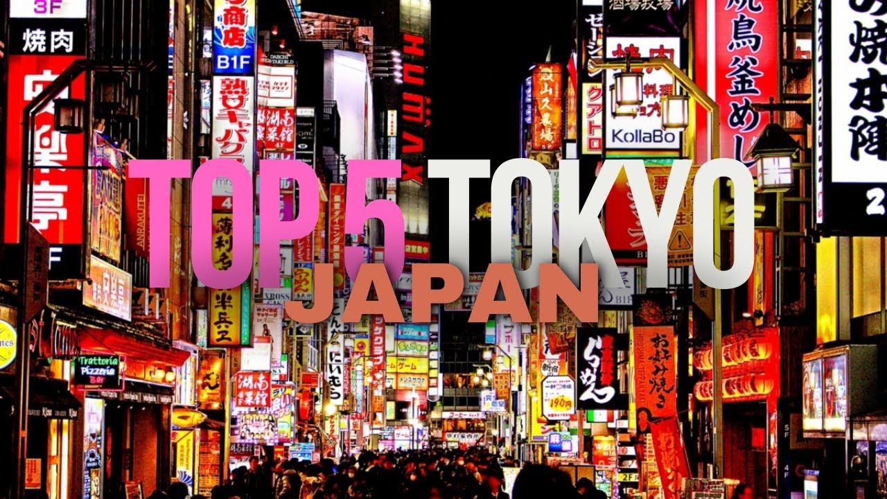 Tokyo Japan TOP 5 - Day trip Shinjuku - Shibuya - Akihabara - Tsukiji