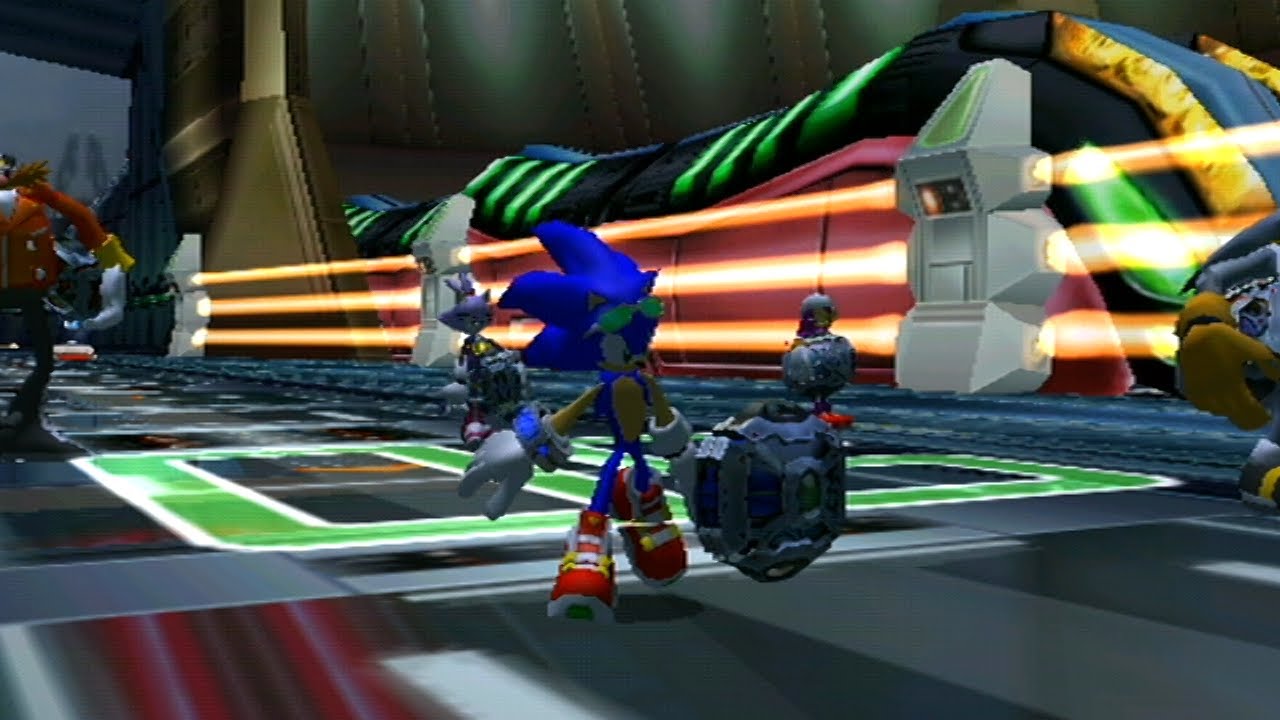 Sonic Riders Zero Gravity: World Grand Prix - Babylon Cup w/ Sonic