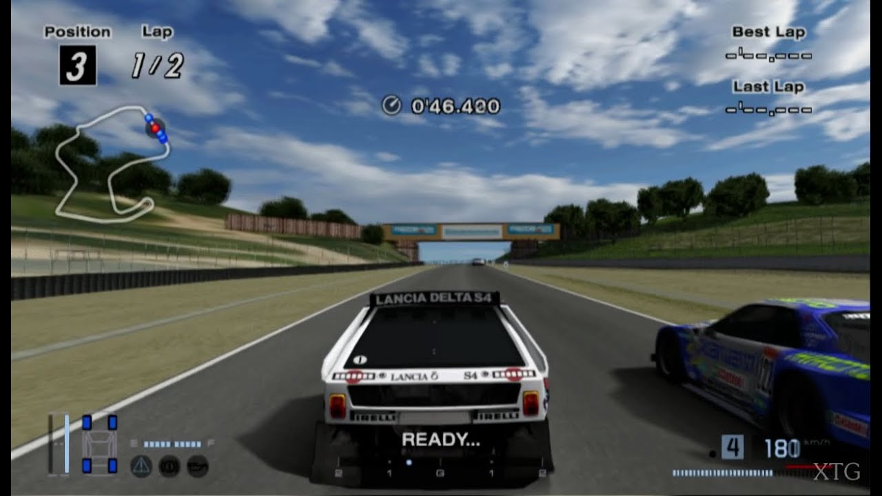 [#61] Gran Turismo 4 - Lancia Delta S4 Rally Car HD PS2 Gameplay