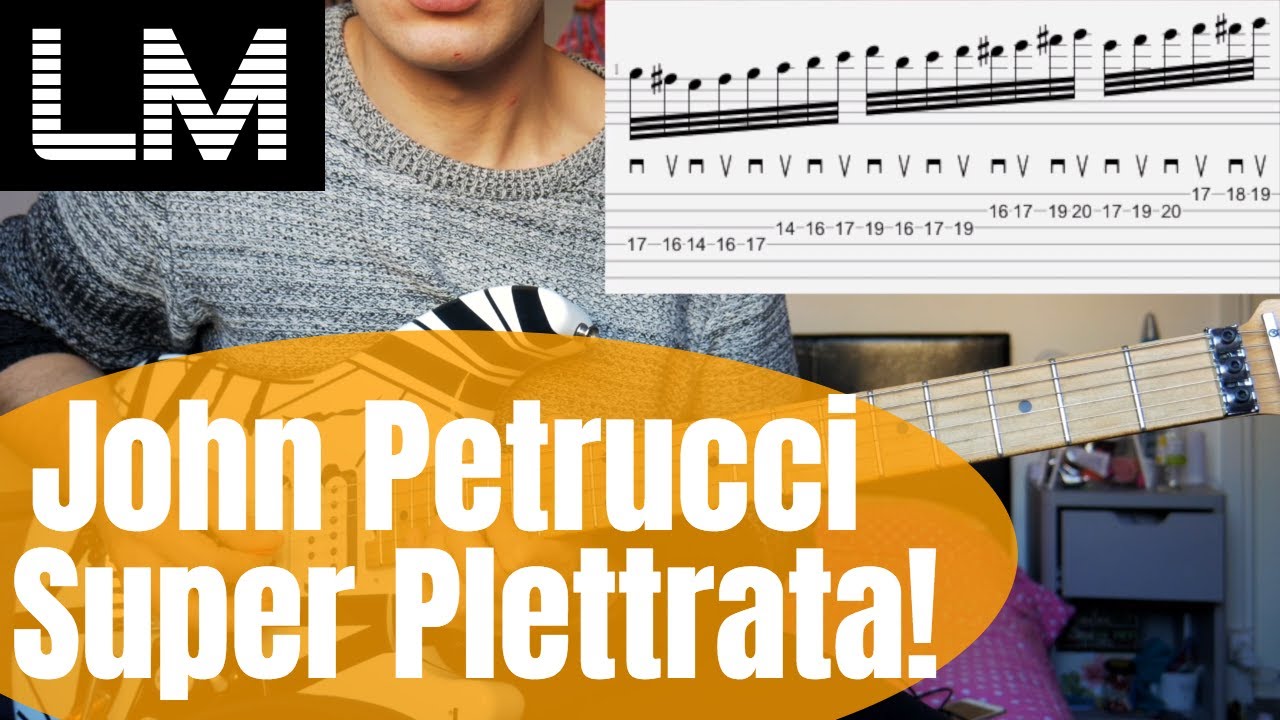 La Super Plettrata Alternata di John Petrucci in Pull Me Under - (usando il PICKSLANTING!)