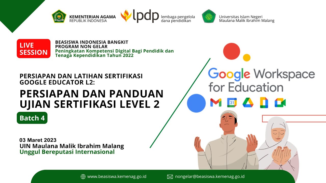 Persiapan dan Latihan Sertifikasi Google Educator L2: Persiapan & Panduan Ujian Sertifikasi Level 2