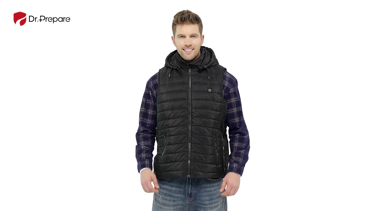 Dr.Prepare | Electric Hooded Heated Vest