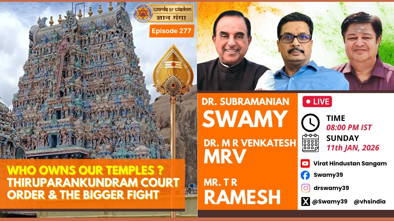 Who Owns Our Temple? Thiruparakundram Court Order & The Bigger Fight