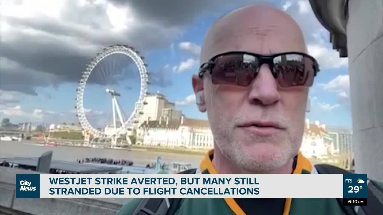 WestJet strike averted but many still stranded