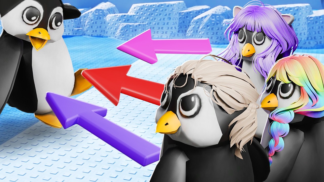КОМАНДНЫЙ РЕЖИМ В ПИНГВИНЧИКАХ! ОБНОВЛЕНИЕ В Roblox Knockout